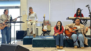 PAA Students Share Their Music at Lunch