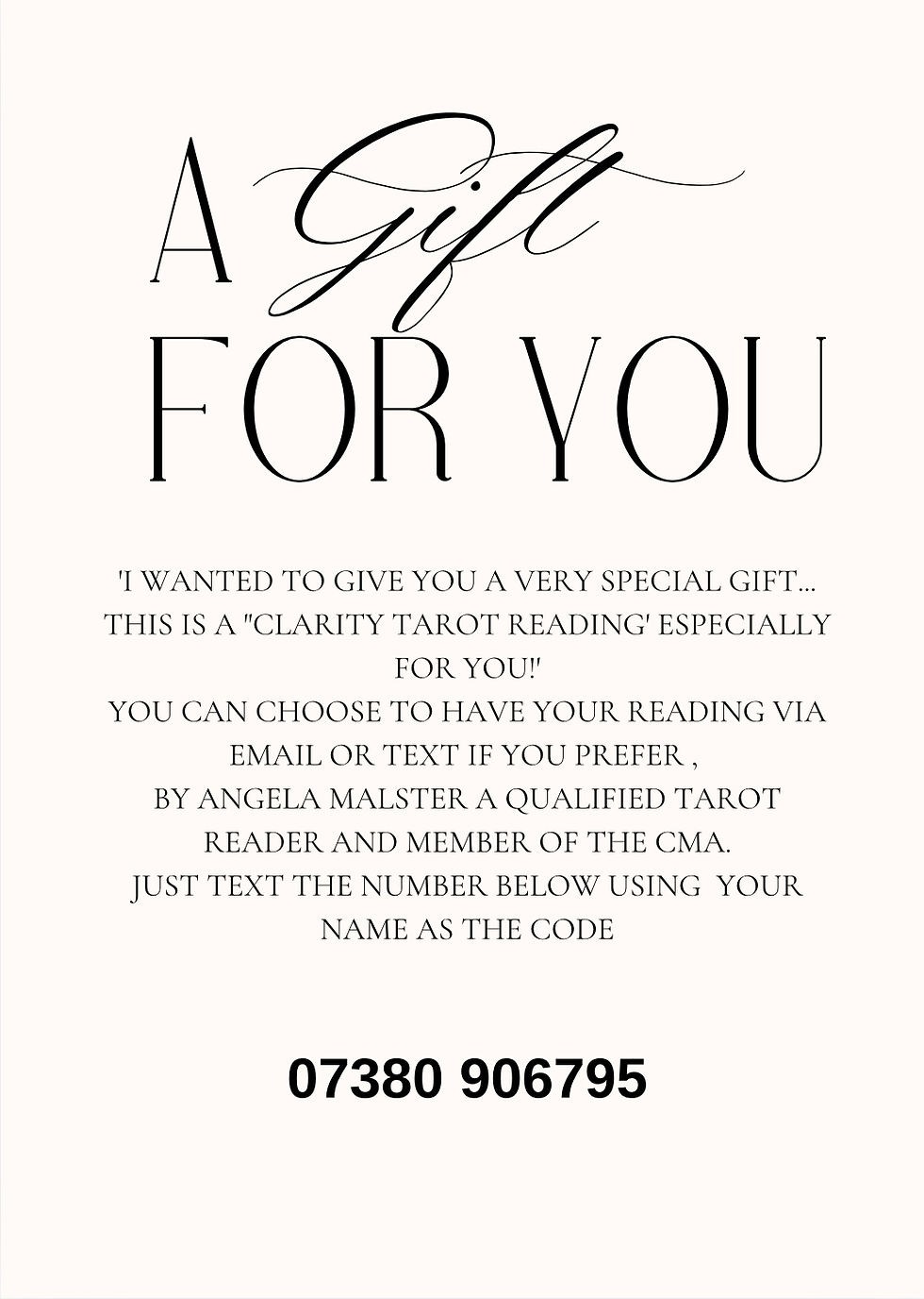 Thumbnail: ‘Autism Mama’ Tarot  Voucher ❤️