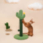 Thumbnail: Cactus Plushie Scratch Pole