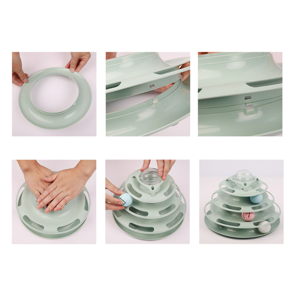 Thumbnail: Minimalist Tower of Tracks (4 Tier)