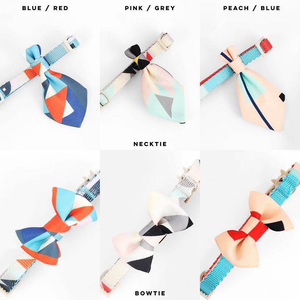 Thumbnail: Geometric Collar with Bow
