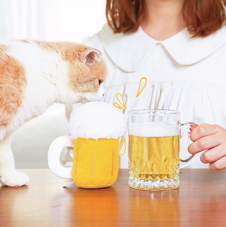 Thumbnail: Butterbeer Catnip Plushie