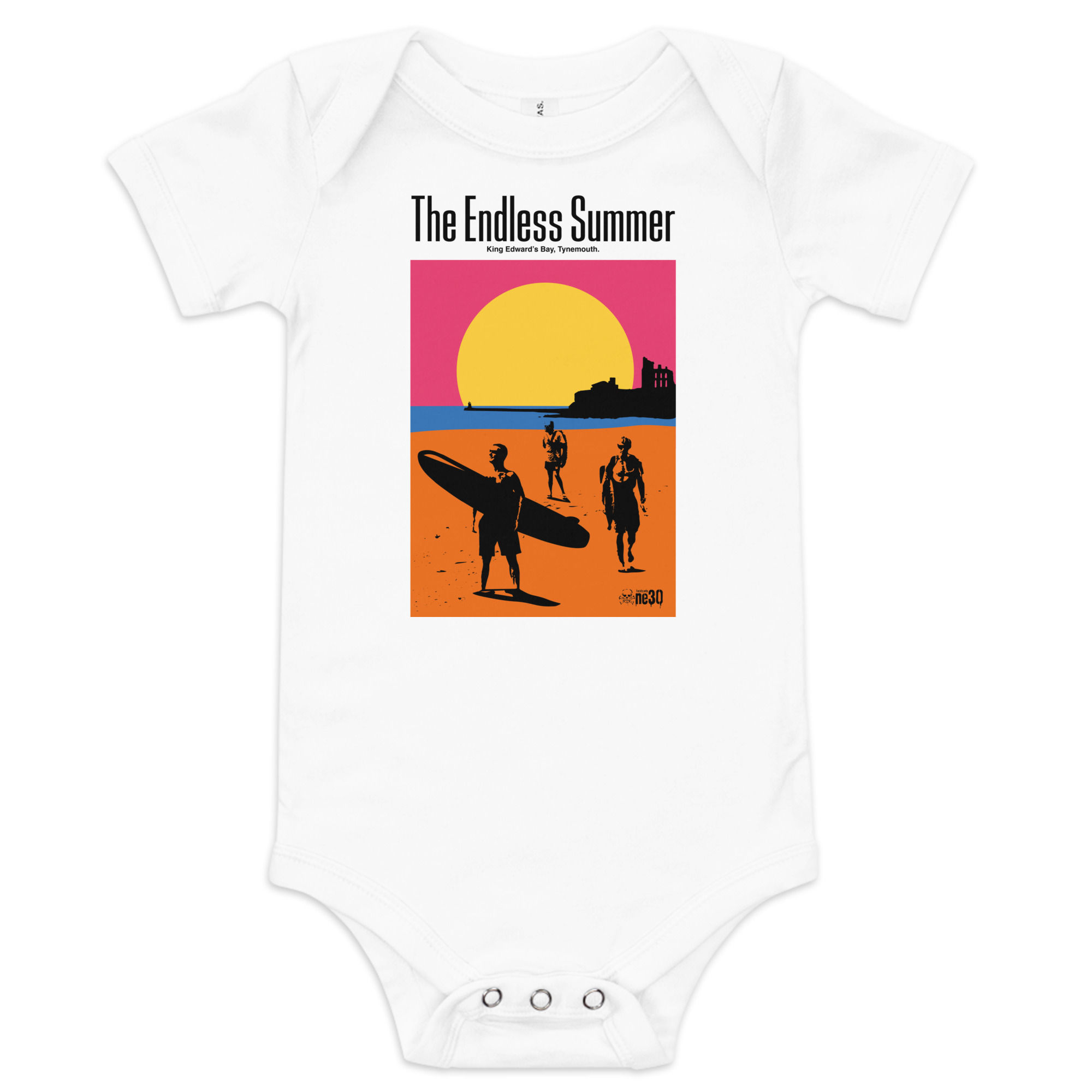 Endless Summer baby short sleeve one piece