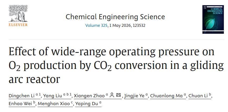 Congratulations! An article on Mars ISRU has been published in Chemical Engineering Science