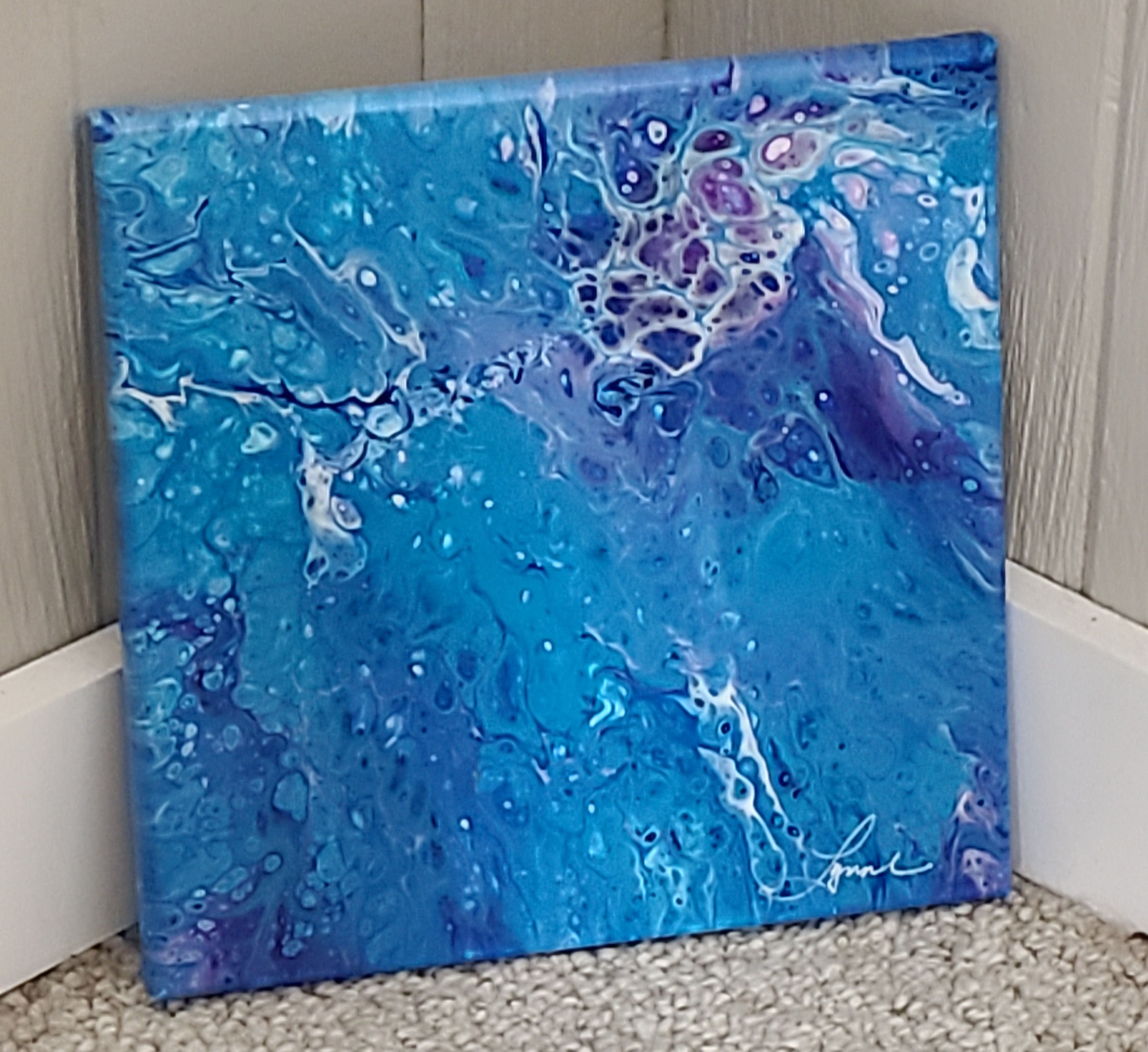 210107 - 10"x10" - Bubbling