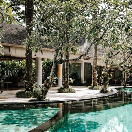 A beautiful, tropical surroundings in Bali