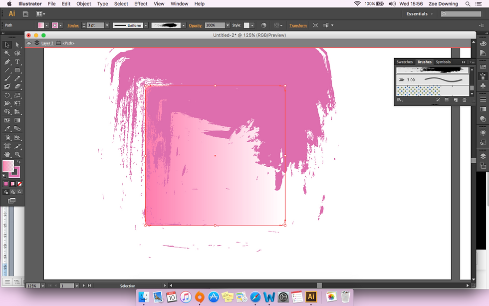 Adding colour to brush