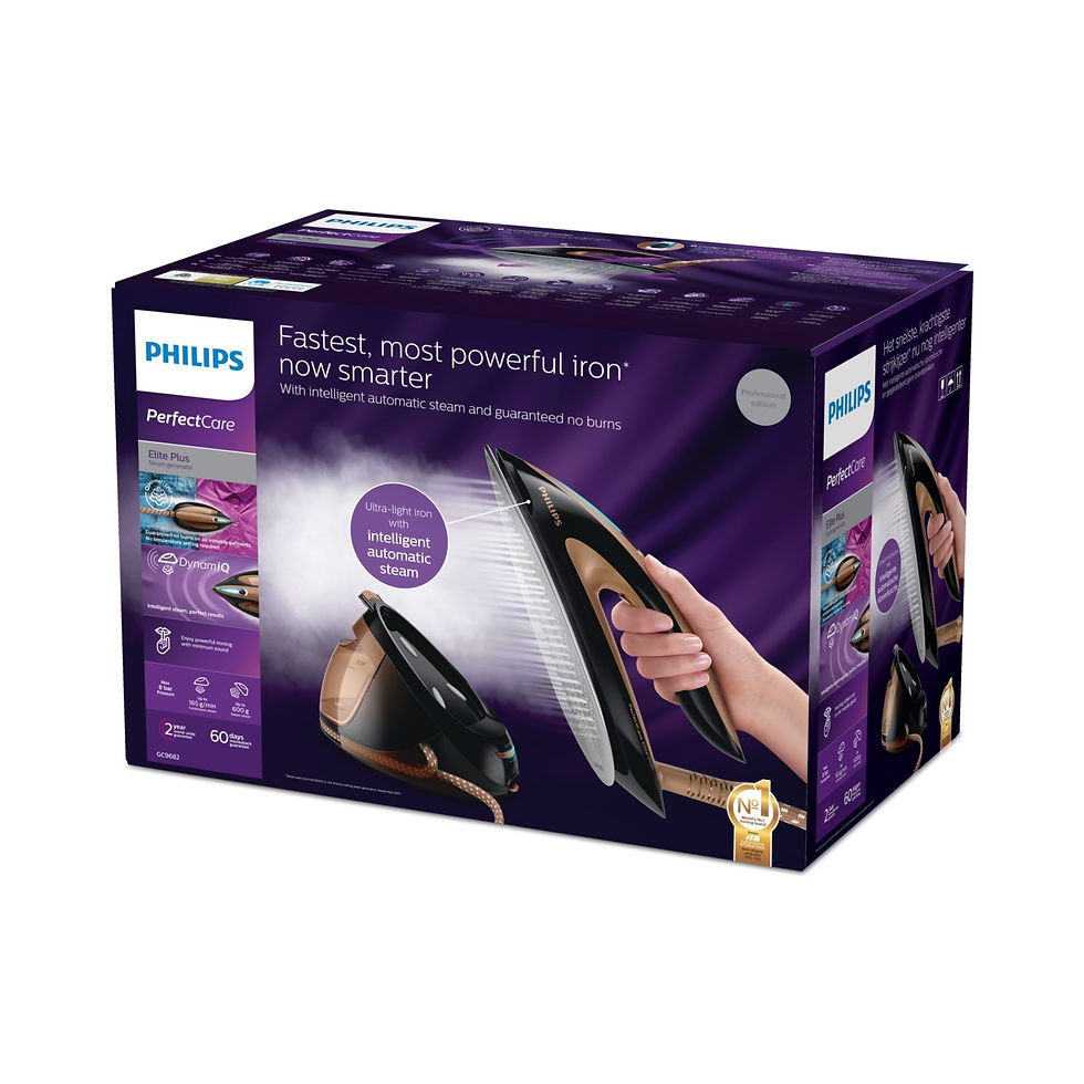 Küçük resim: Philips PerfectCare Elite Plus GC9682/80 Buhar Kazanlı Ütü