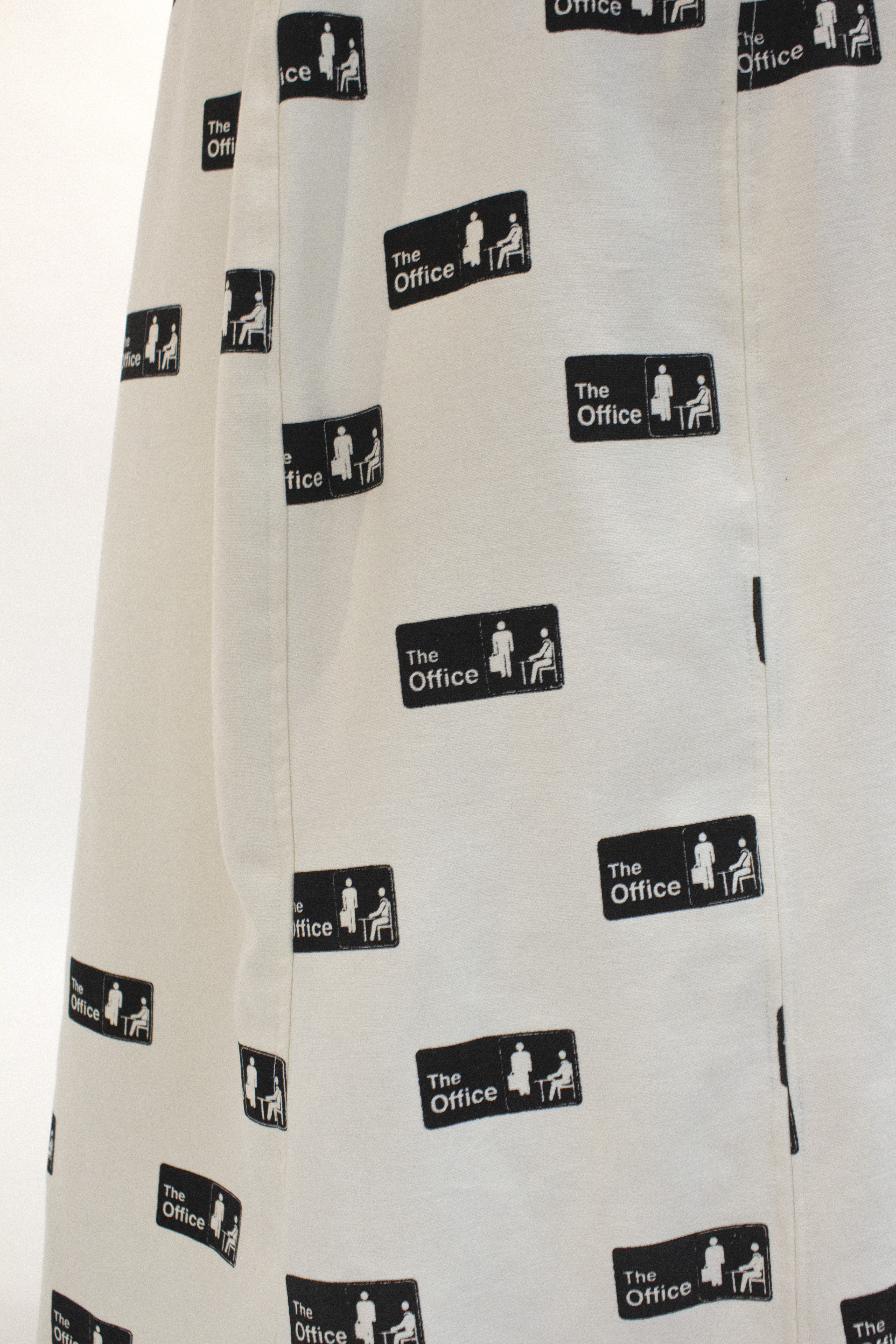 "The Office" dress pattern detail