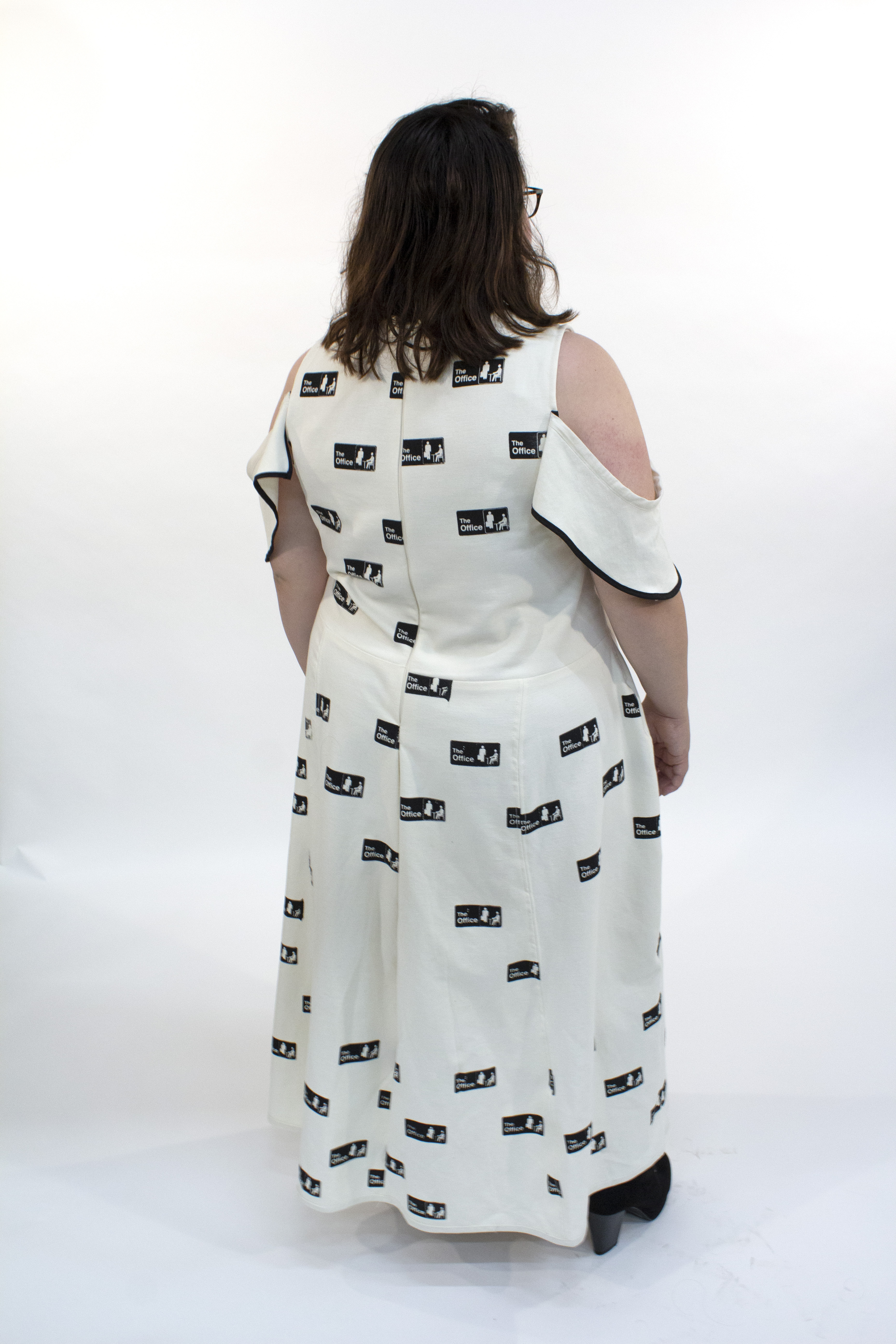 "The Office" Dress- back