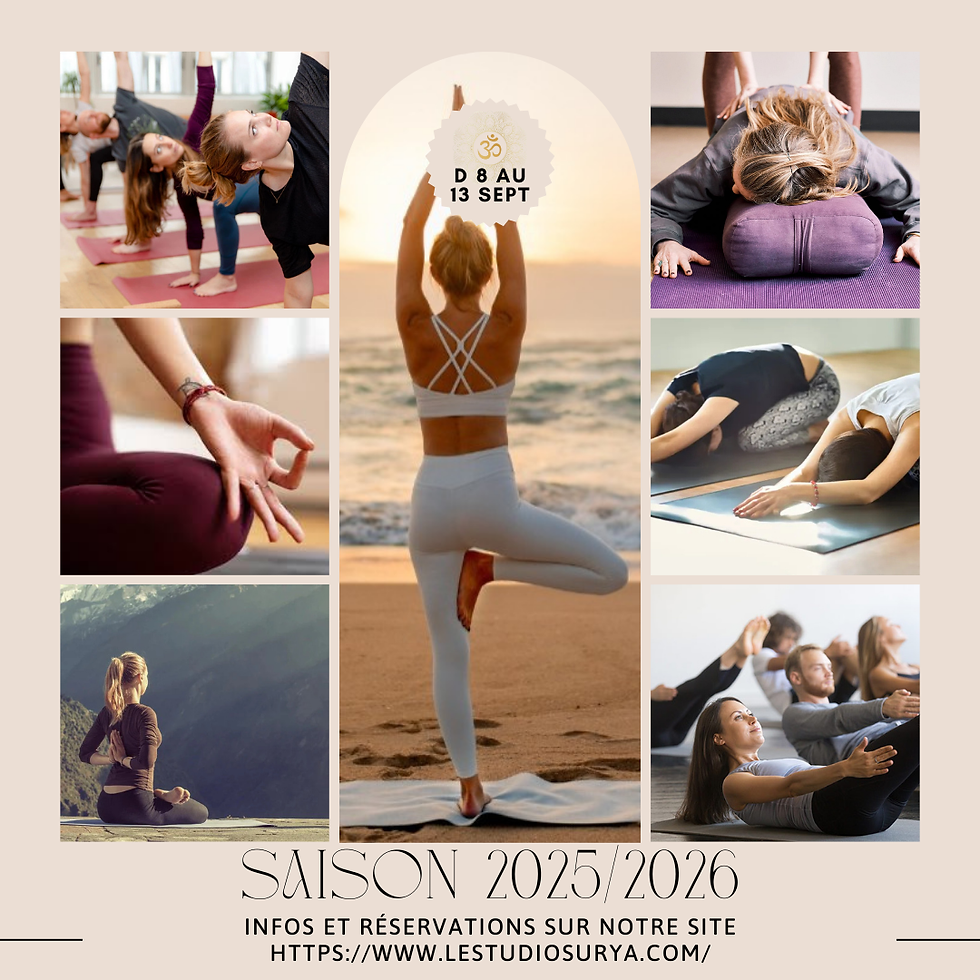 Semaine cours d'essais Saison 2025/2026