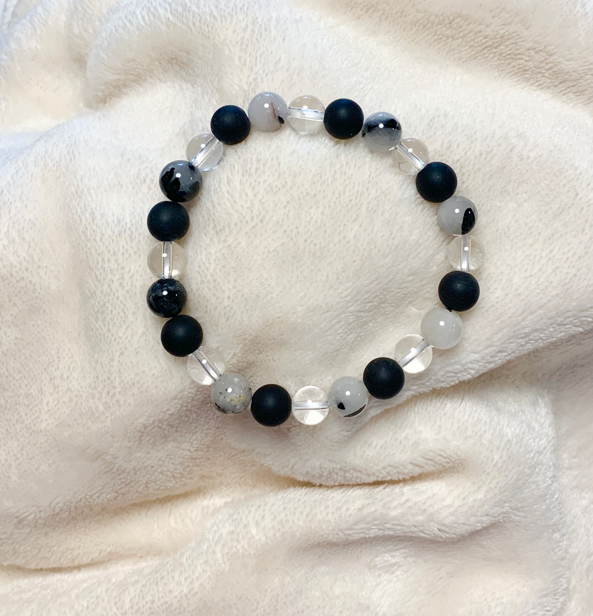 Power of Clarity - Armband 8mm Umfang 16,5 cm