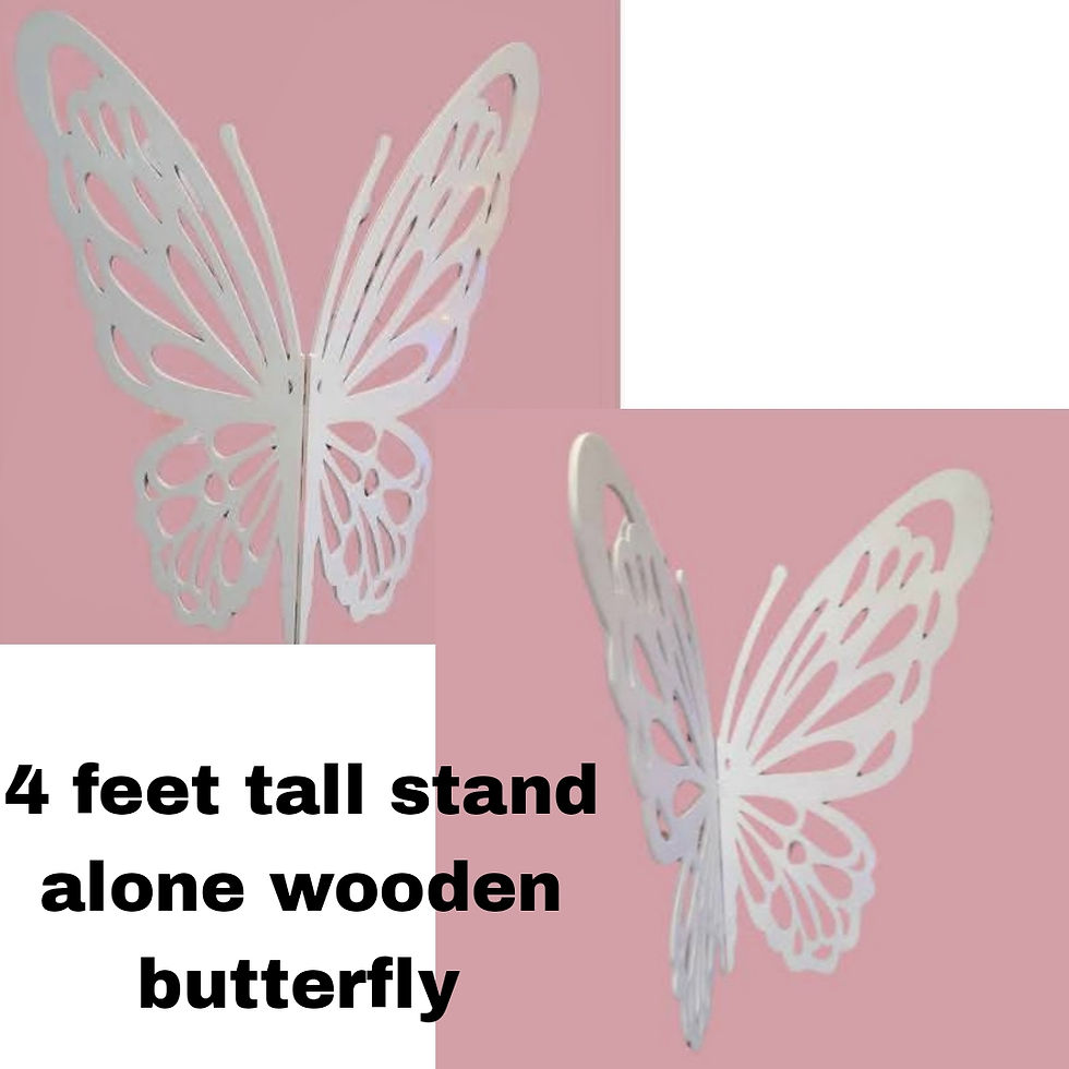 Wooden Butterfly