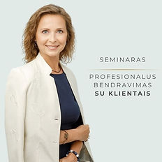 profesionalus bendravimas su klientais