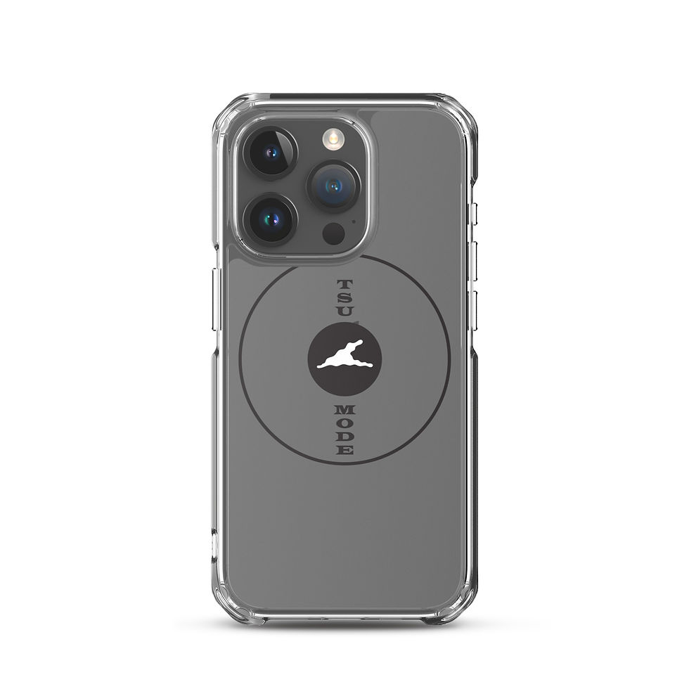 Thumbnail: TSU MODE Clear Case for iPhone®