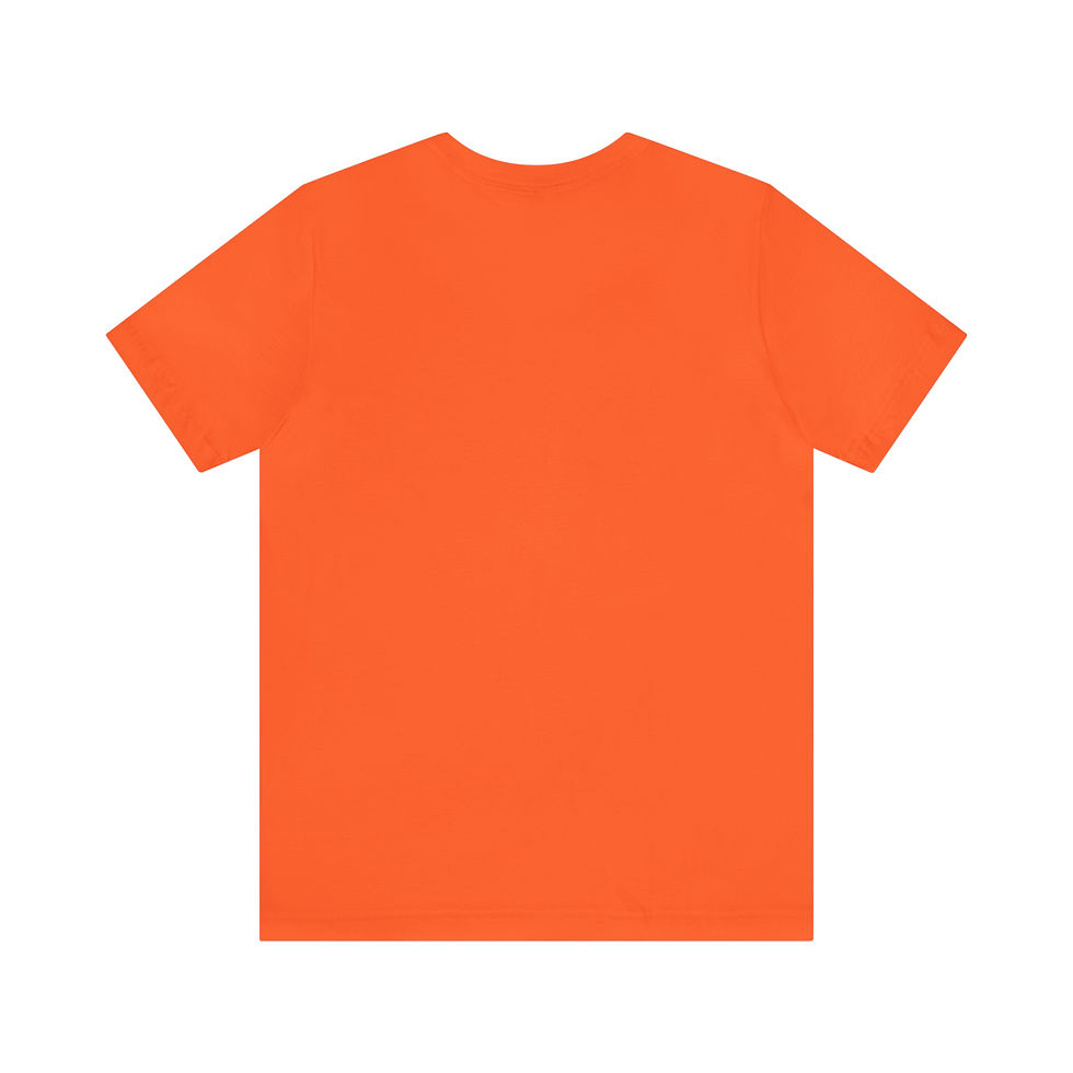 Thumbnail: A orange t-shirt featuring a vibrant and colorful portrait of Bob Marley. The artwork captures Bob Marley's likeness with bright, expressive colors and patterns, creating a dynamic tribute to the iconic musician. The product is titled 'One Love, One Tee: A Vibrant Tribute to Bob Marley.