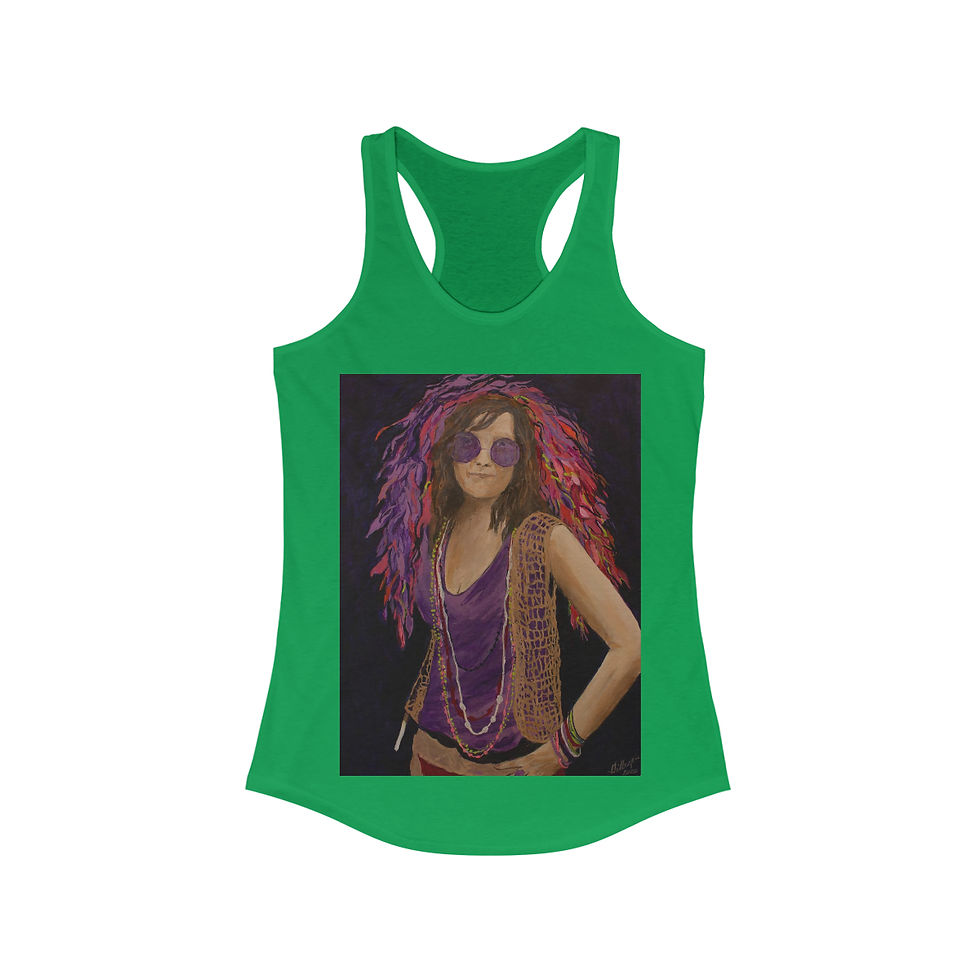 Thumbnail: Janice Joplin Women's Ideal Racerback Tank