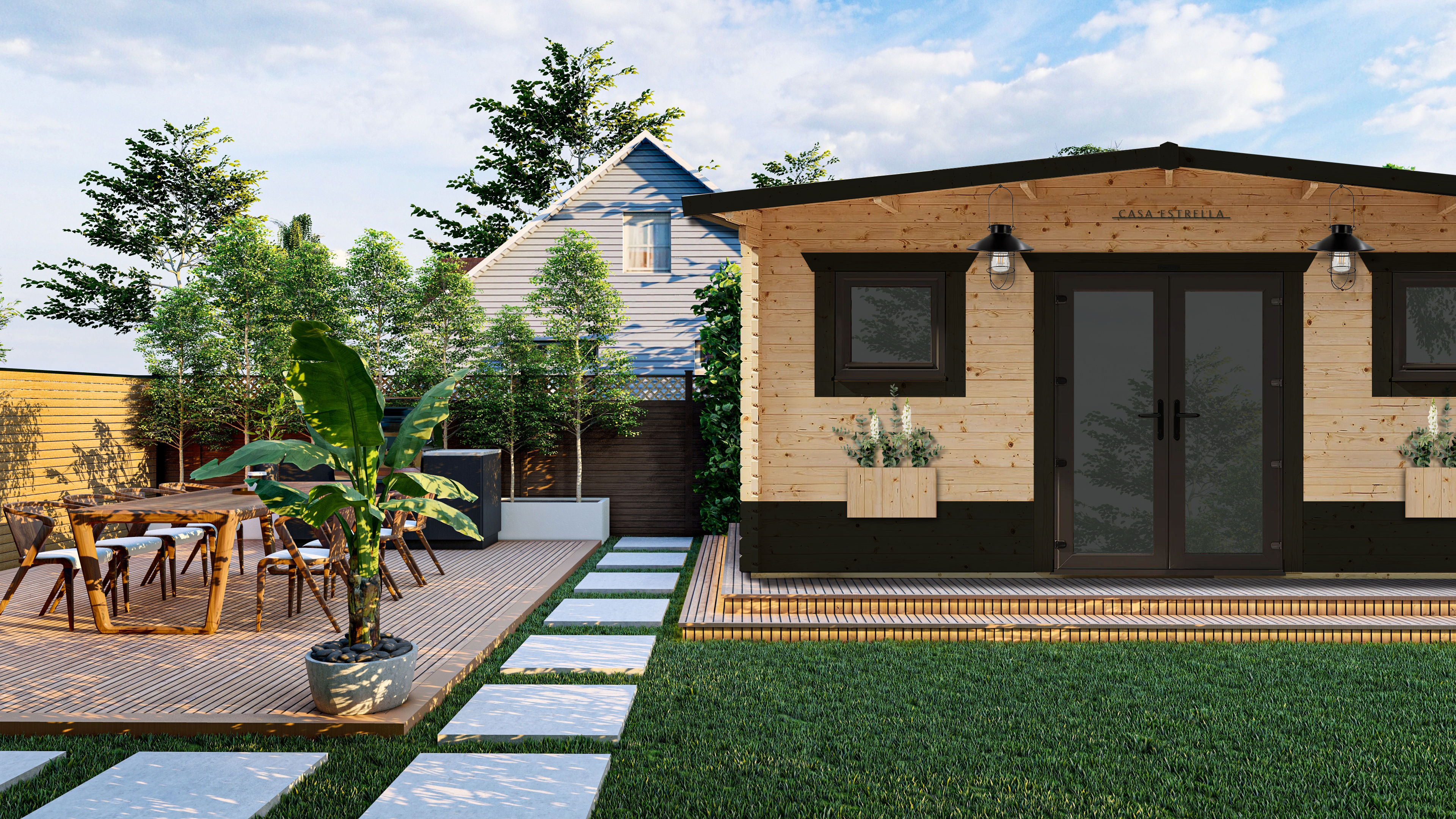ASHBOURNE LODGE - Colour : Black