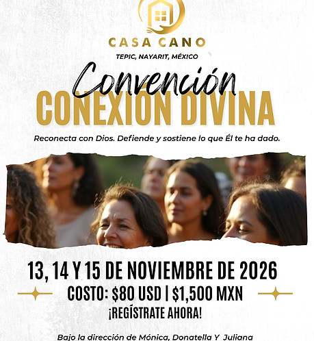 Afiche - Convencion Conexion Divina - No
