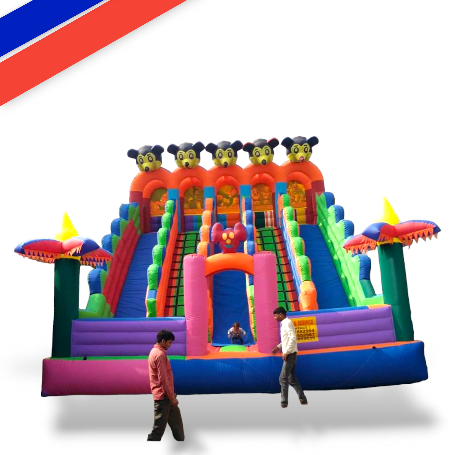 Mickey Mouse Bouncy - 12x18 Ft | Inflatable Jumping Jhula