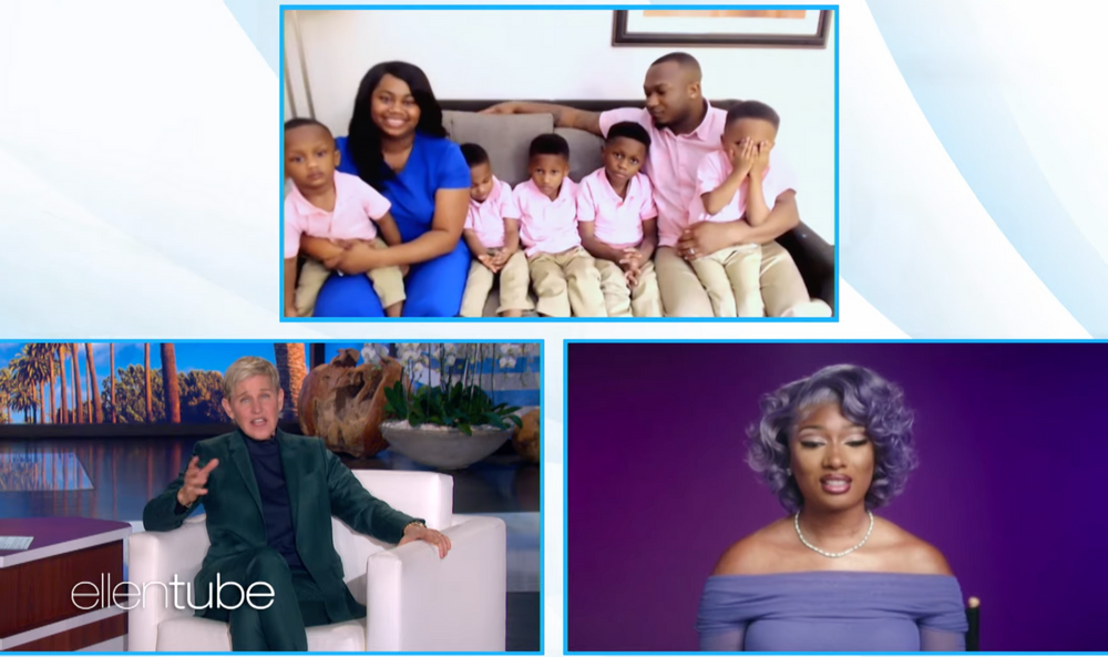 Megan Thee Stallion Surprises Nurse On The Ellen Show