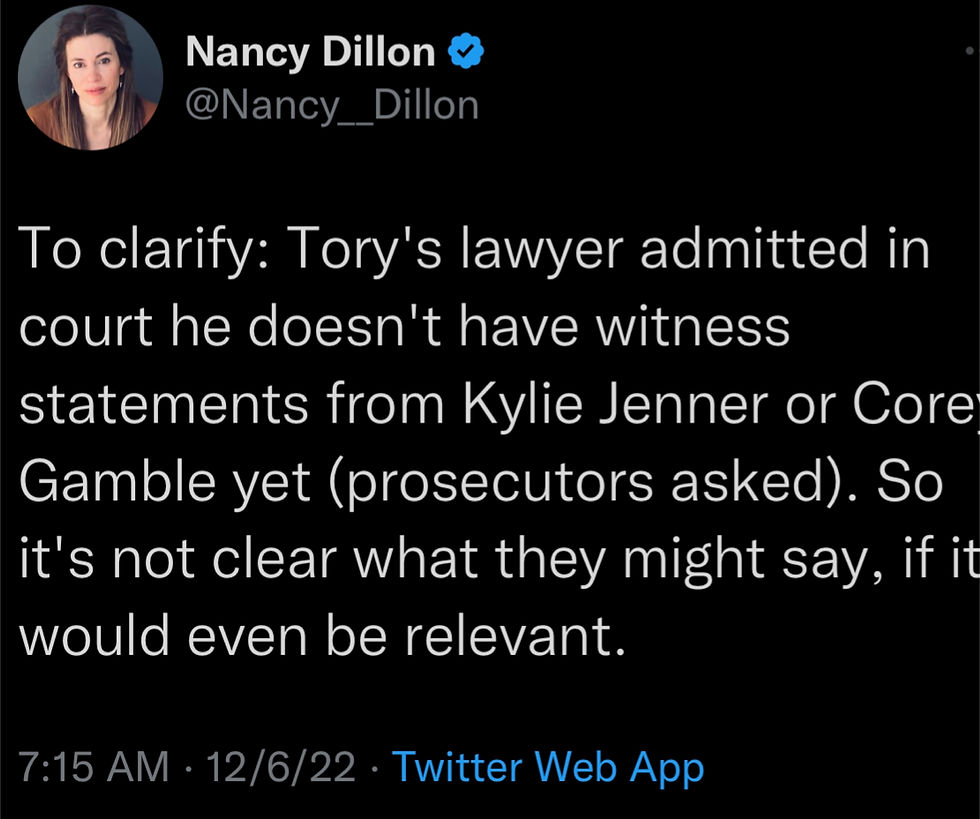 Kylie Jenner May Be Called As A Witness For The Defense In Tory Lanez Trial.