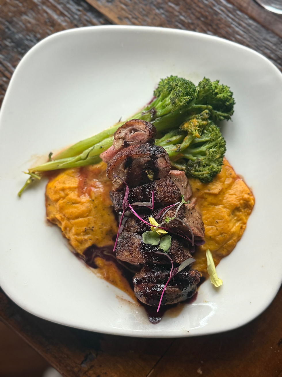 seared duck beef wellington one thirty one lameuse biloxi