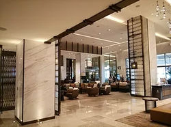 Marble Column- Sheraton- Los Angeles- US