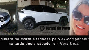 Homem que matou ex-companheira a facadas em Vera Cruz é preso