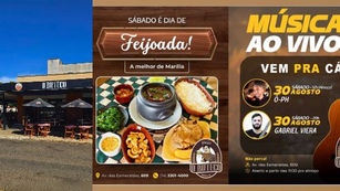 Hoje tem a tradicional feijoada, com churraspark, cardápio completo e música ao vivo no O Buteco Esmeraldas. Vem pra cá!