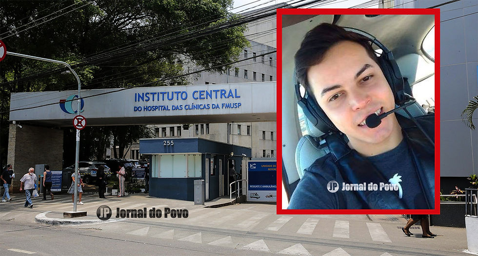 Piloto sobrevivente da queda de avião em Marília tem alta do H.C
