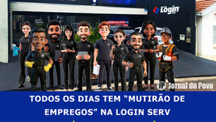 Comece a semana trabalhando: "Mutirão de Empregos" todos os dias na Login Serv. Vai lá e conquiste a sua vaga nas melhores empresas!