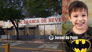 Escola homenageia menino que faleceu em acidente. "Muito querido por toda a nossa equipe e por seus coleguinhas"