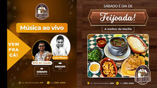 Hoje tem a tradicional feijoada com cardápio variado e música ao vivo no O Buteco Esmeralda. Vem pra cá! 
