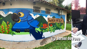 Vereador Luiz Nardi destaca o projeto "Verde em Vida, Arte no Bosque"