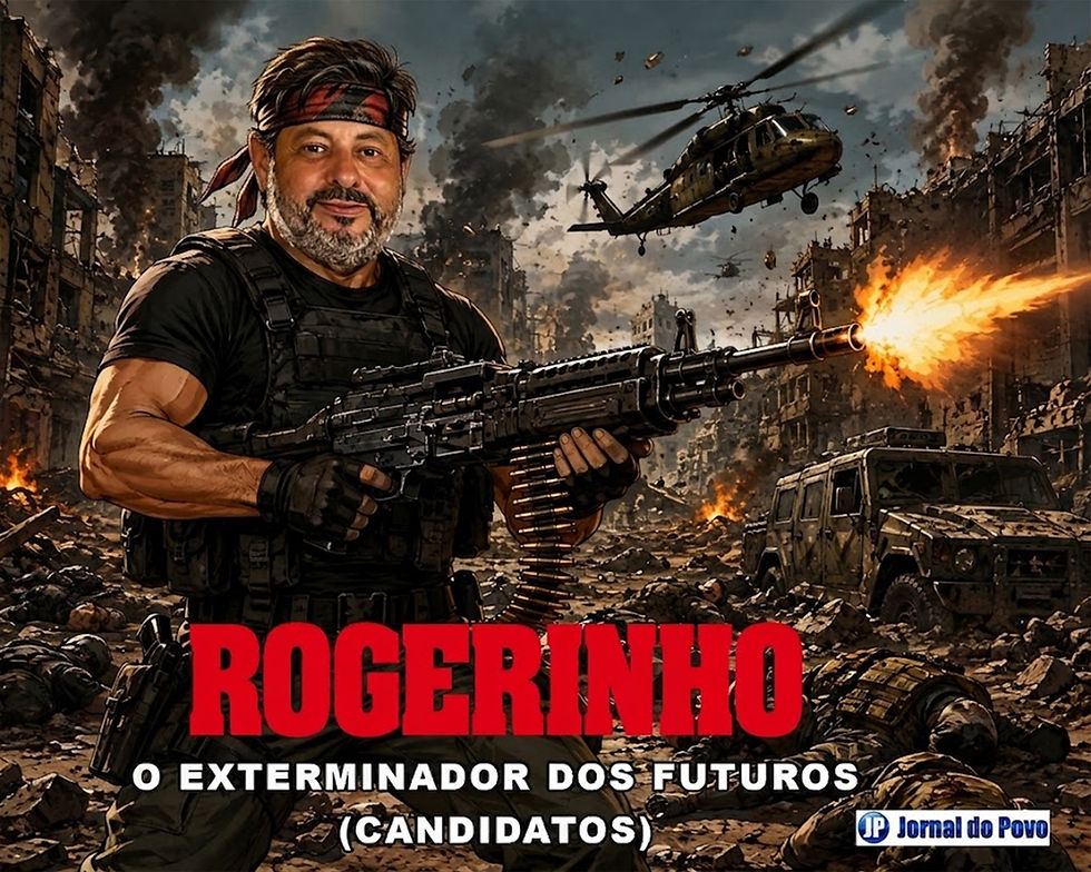 BATALHA ELEITORAL: Rogerinho e suas munições 