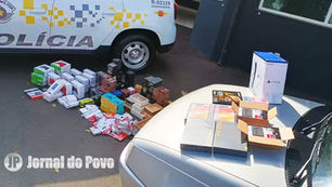 Polícia Rodoviária apreende R$ 35 mil em mercadorias sem nota fiscal