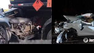 Acidentes com carretas e veículos deixam três feridos em rodovias na região