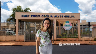 Vereadora Fabiana Camarinha pede instalação de equipamentos de ar condicionado e melhorias na conexão de internet na Emef "Cecília Guelpa" 