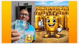 "SEXTOU, LEVA R$ 200" - Hoje tem mais sorteio de prêmio em dinheiro no Gás Santa Luzia. Participe!