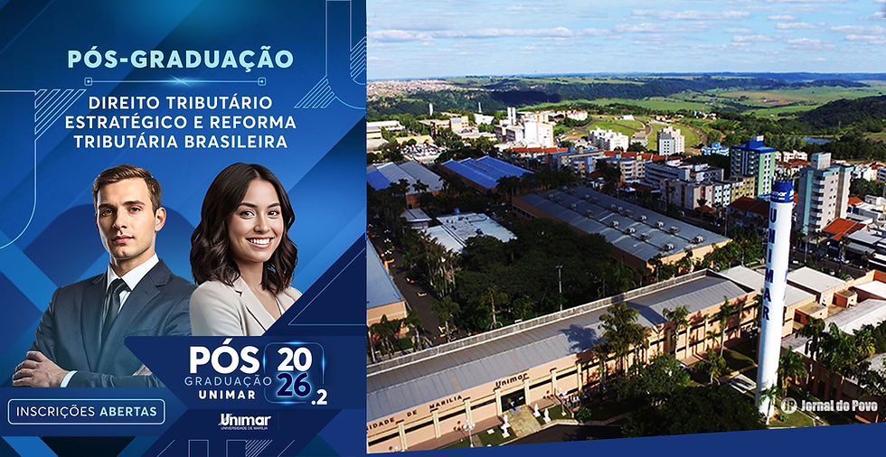 Unimar lança especialização em direito tributário estratégico e reforma tributária brasileira