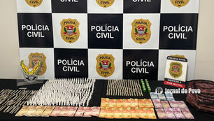 DISE prende mais um traficante com drogas e dinheiro em "biqueira" na zona norte de Marília