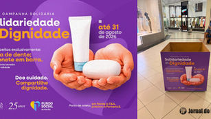 Marília Shopping e Fundo Social de Marília lançam campanha para transformar itens de higiene em dignidade