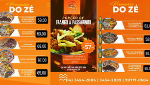 Domingo é dia de pizza! Melhor ainda com as ótimas promoções da Pizzaria do Zé. Vem pra cá ou peça delivery