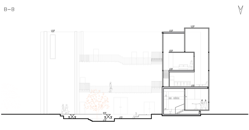 B-B Section