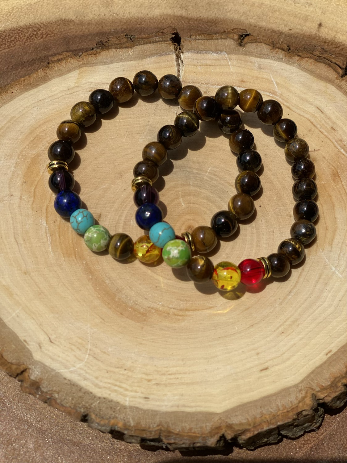 Chakra Tiger's Eye Bracelet