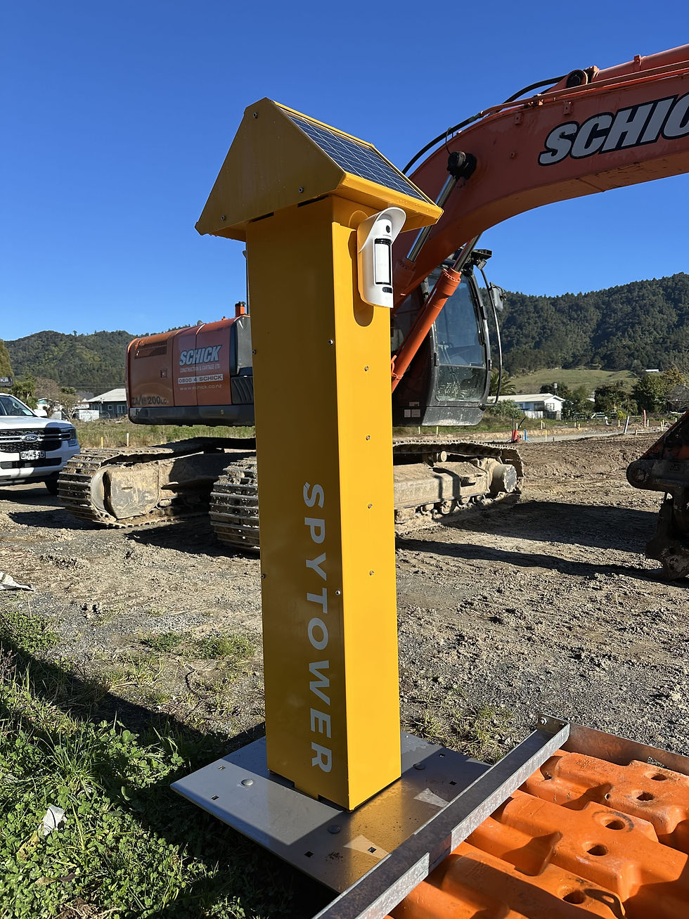 Close Up of Spy 180 Security Camera