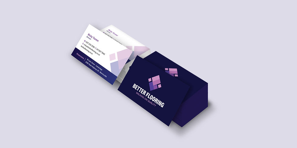 Better Flooring Business Card Stacks Duo
