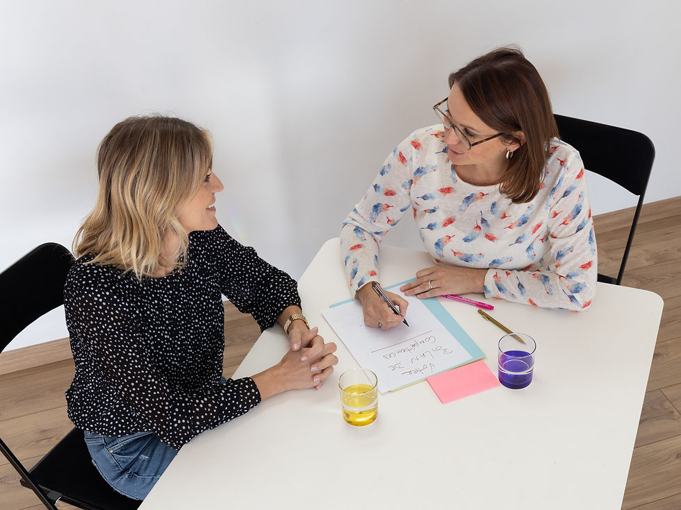 Photo réunion bilan de compétences 