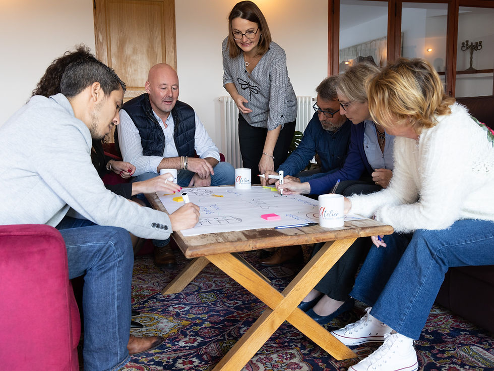Photo session de formation en entreprise - BORDEAUX- mise en pratique